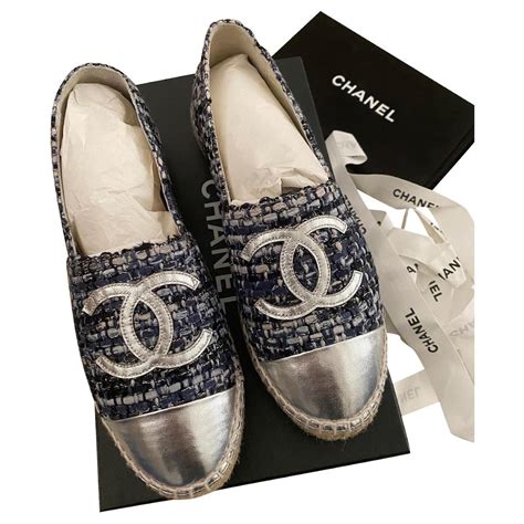 chanel espadrilles blue suede|where to buy chanel espadrilles.